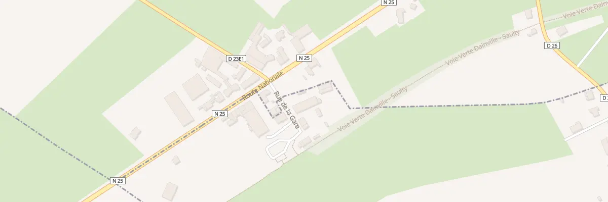 Plan du 41 Rue de la Gare à La Herlière
