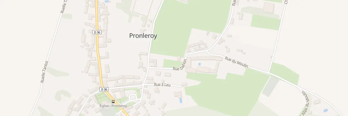Plan du 3 Rue Dehon à Pronleroy