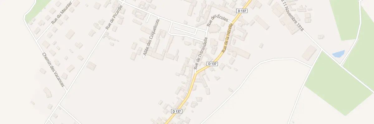 Plan du 8 Rue de l’Hirondelle au Plessier-Rozainvillers