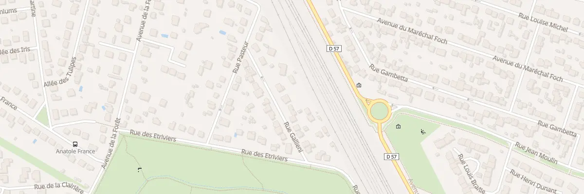 Plan du 7 Rue Gallieni à Combs-la-Ville