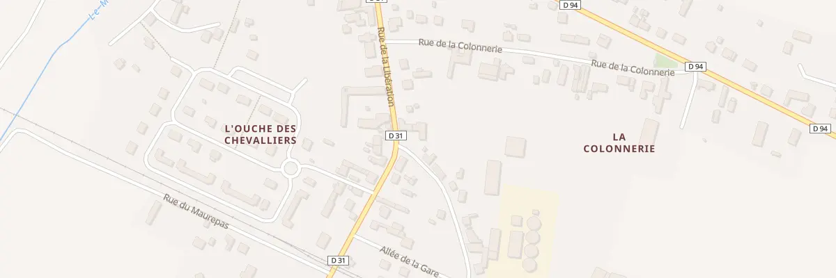 Plan du 1 Rue de la Gare à Corbeilles