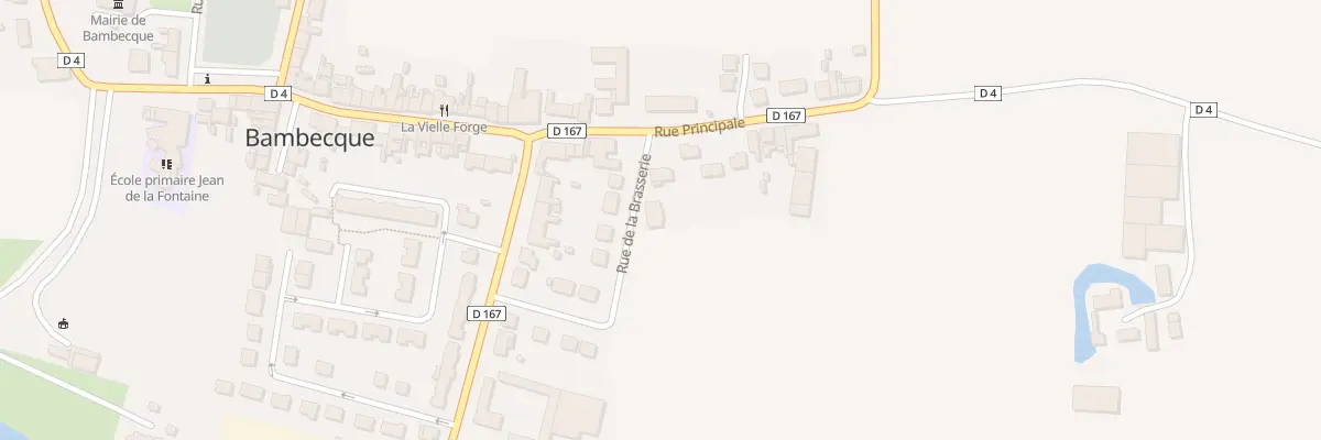 Plan du 12 Rue de la Brasserie à Bambecque