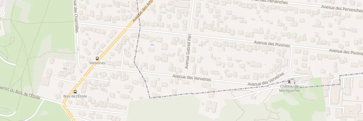 Plan du 288 Av Gabriel Péri à Montfermeil