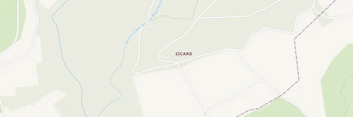Plan du 647 Sicard à Caunes-Minervois