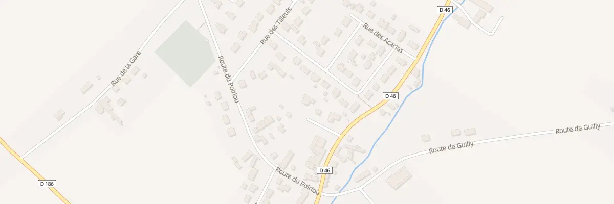 Plan du 1T Rte des Aix à Sainte-Solange