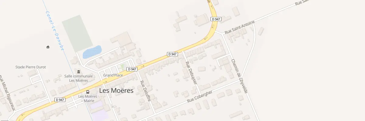 Plan du 47 Rue Nationale Les Moeres à Ghyvelde