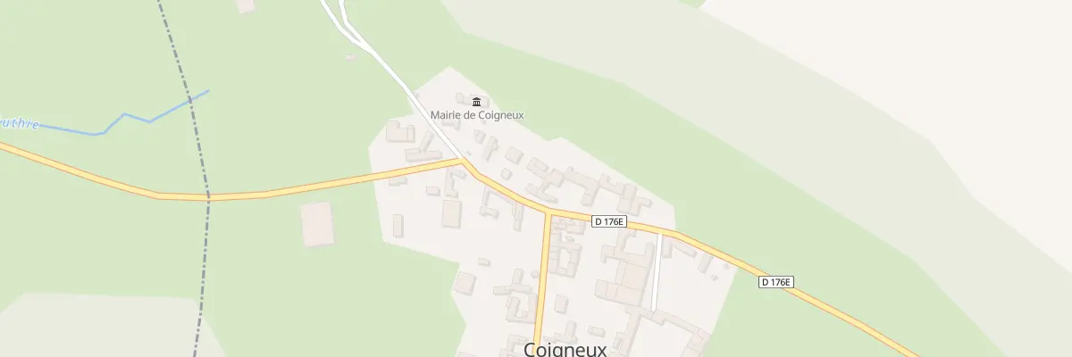 Plan du 4 Rue de Couin à Coigneux