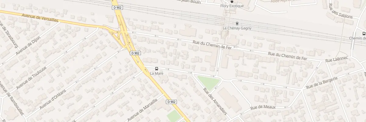 Plan du 54 Rue de la Mare à Gagny