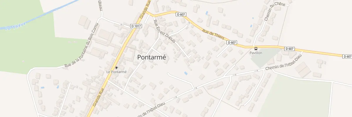 Plan du 14 Rue Ernest Dupuis à Pontarmé