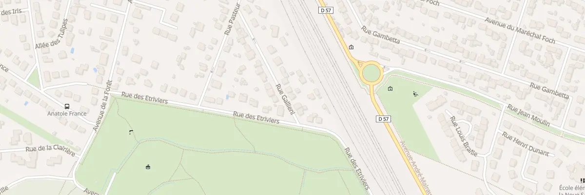 Plan du 15 Rue Gallieni à Combs-la-Ville