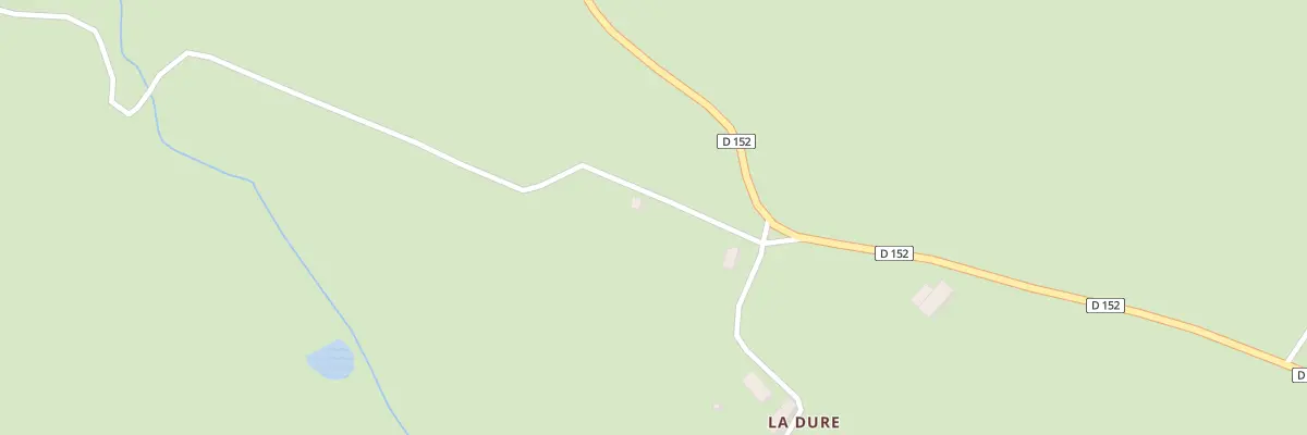 Plan du 4 La Dure à Mazirat