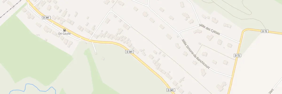 Plan du 61 Av du Général de Gaulle à Rebreuve-Ranchicourt