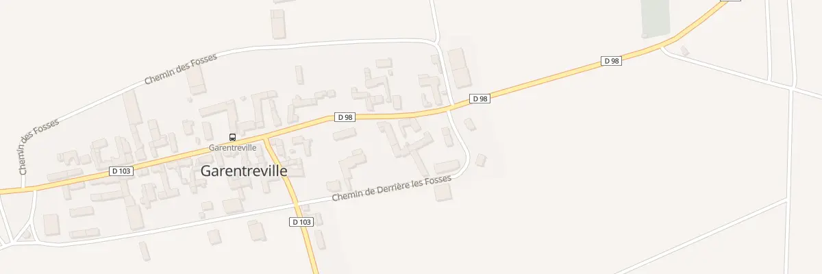 Plan du 1 Rue St Martin à Garentreville