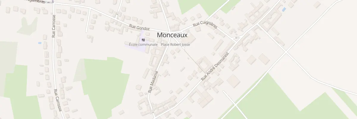 Plan du 20 Pl Robert Josse à Monceaux