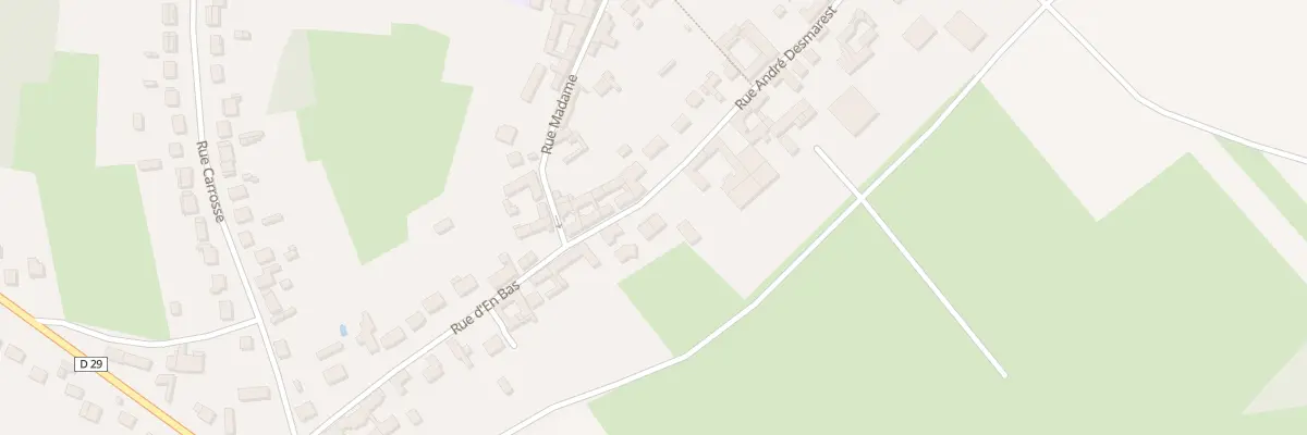 Plan du 60 Rue Andre Desmarest à Monceaux