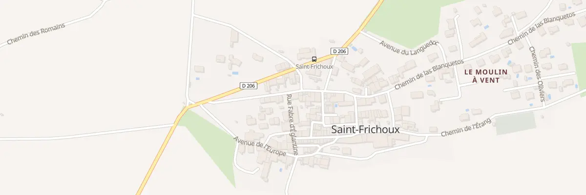 Plan du 1 Rue Fabre d’Eglantine à Saint-Frichoux