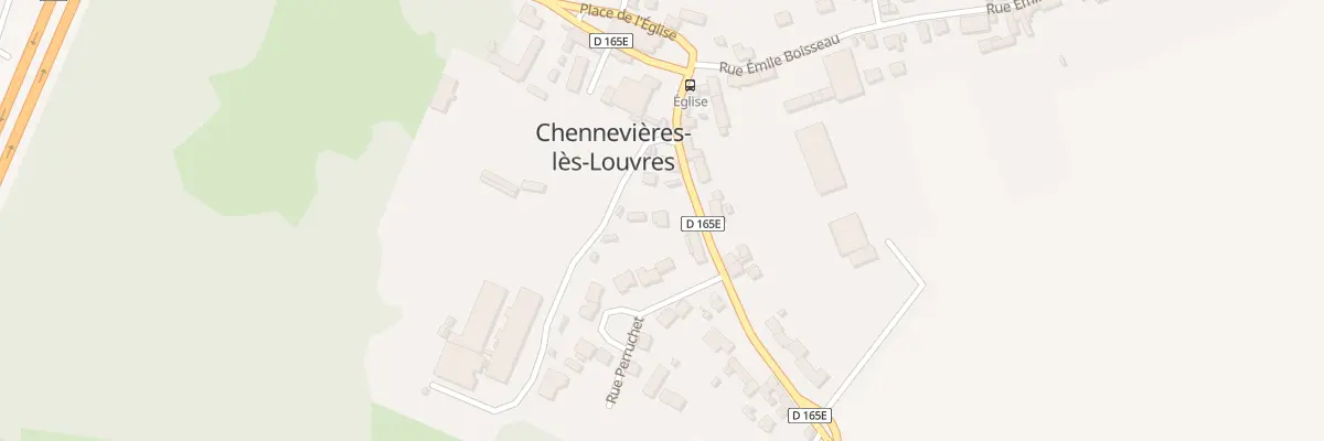 Plan du 12 Rue d’Epiais Les Louvres à Chennevières-lès-Louvres