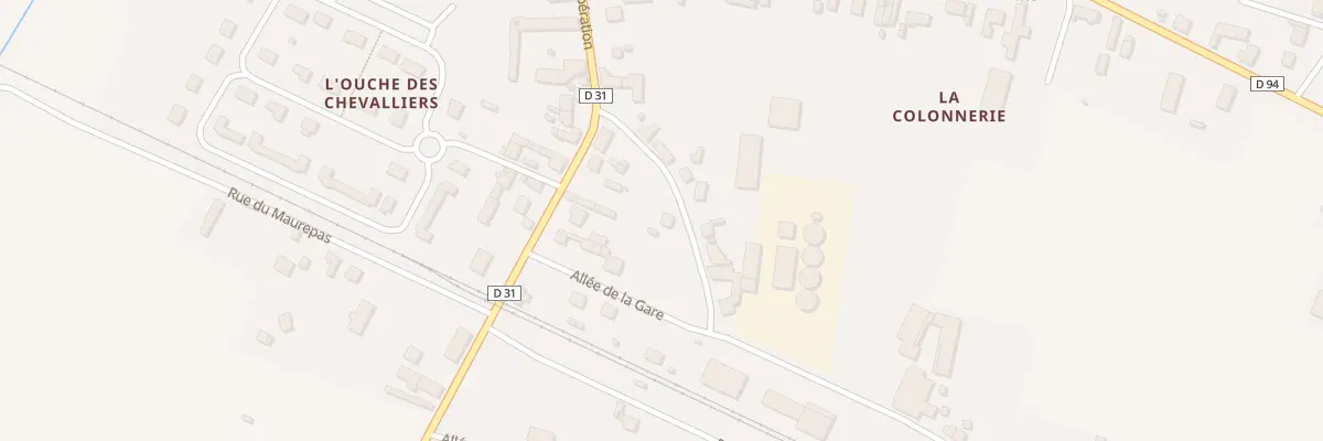 Plan du 4 Rue de la Gare à Corbeilles