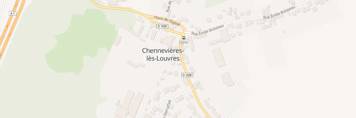 Plan du 6 Rue d’Epiais Les Louvres à Chennevières-lès-Louvres