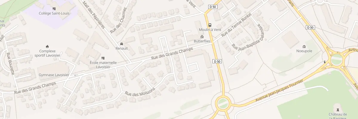 Plan du 40 Rue des Moissons à Lieusaint