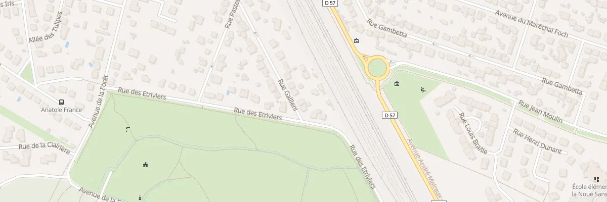 Plan du 17 Rue Gallieni à Combs-la-Ville