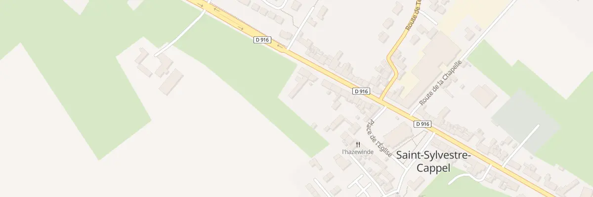 Plan du 14 Rte Nationale à Saint-Sylvestre-Cappel