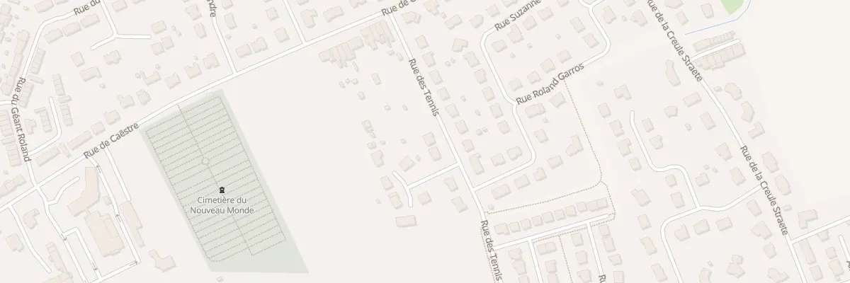 Plan du 355 Rue des Tennis à Hazebrouck