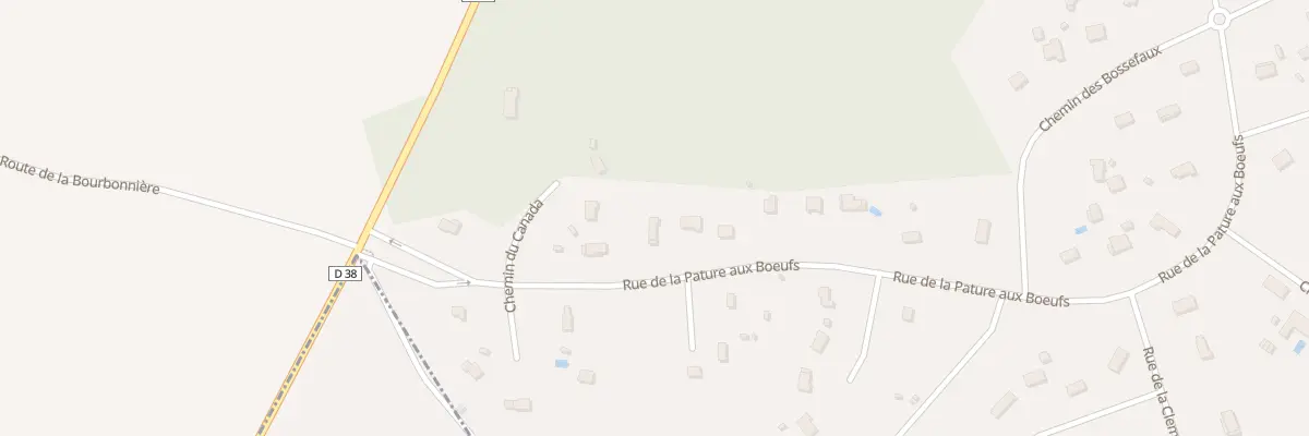 Plan du 50 Rue de la Pâture aux Boeufs à Chailly-en-Gâtinais