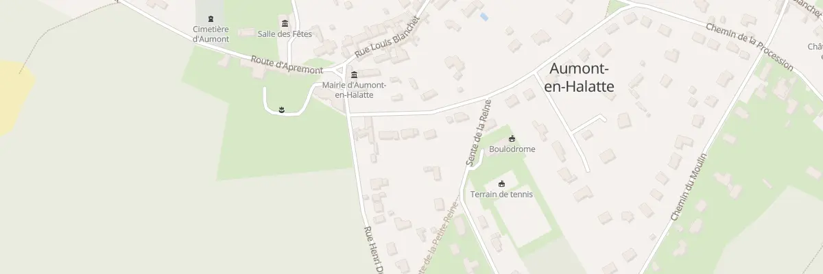 Plan du 4A Che de la Procession à Aumont-en-Halatte