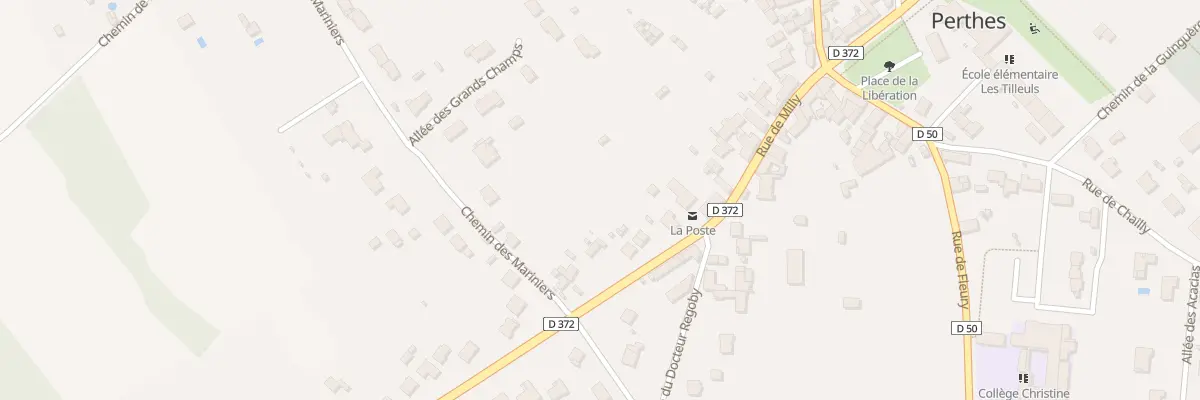 Plan du 24 Rue de Milly à Perthes