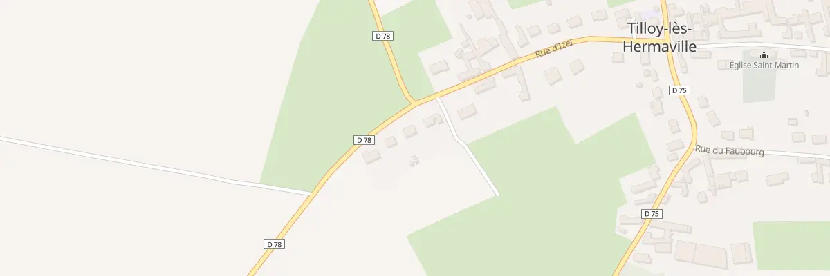Plan du 24 Rue d’Izel à Tilloy-lès-Hermaville