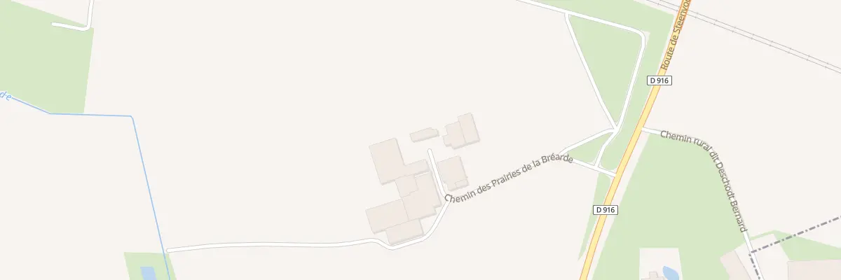 Plan du 5238 Rue de la Brearde à Hondeghem