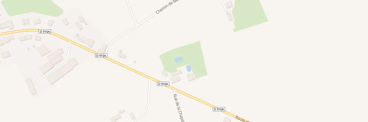 Plan du 5 Rte d’Ypres à Rexpoëde