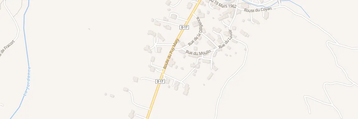 Plan du 2 Rue de la Diligence à Velzic