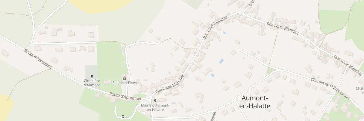Plan du 21 Rue Louis Blanchet à Aumont-en-Halatte