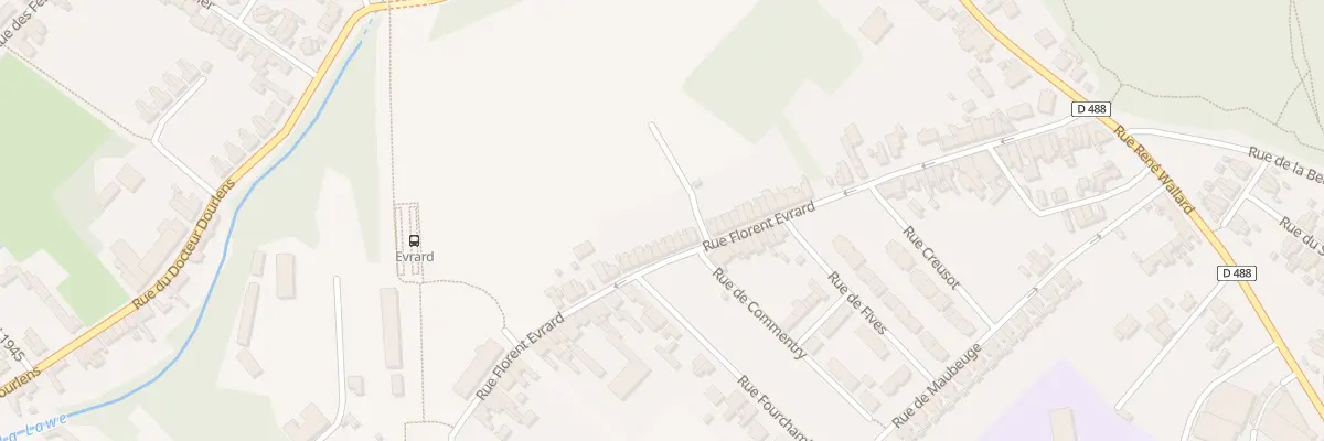 Plan du 541 Rue Florent Evrard à Bruay-la-Buissière