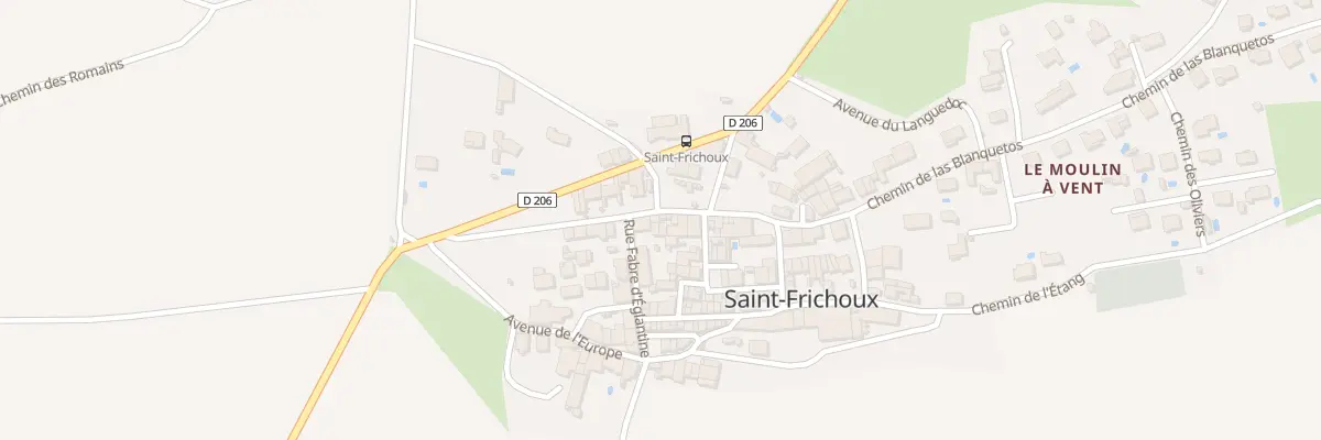 Plan du 8 Av des Ecoles à Saint-Frichoux