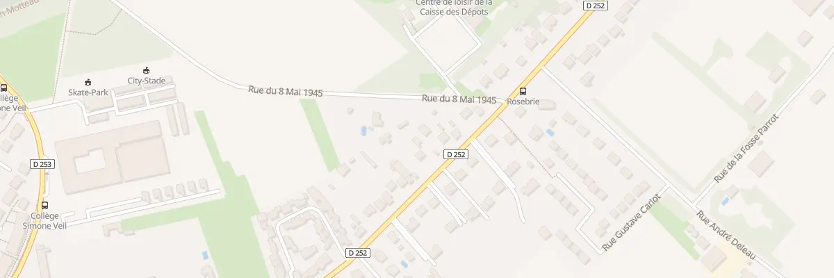 Plan du 65 Rue de Verdun à Mandres-les-Roses