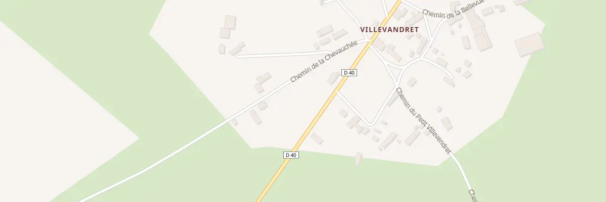 Plan du 23 Rte de Vallon-en-sully à Chazemais
