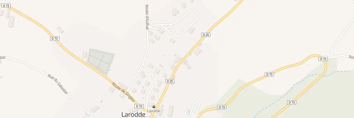 Plan du 5038 Le Bourg à Larodde