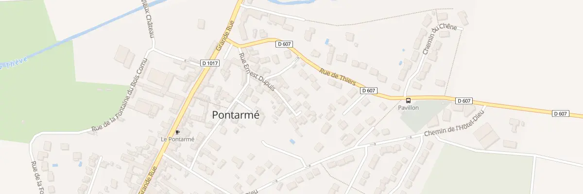 Plan du 17 Rue Ernest Dupuis à Pontarmé