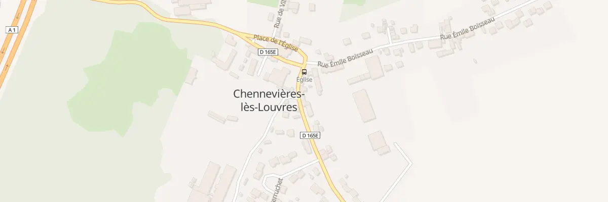Plan du 7 Rue d’Epiais Les Louvres à Chennevières-lès-Louvres