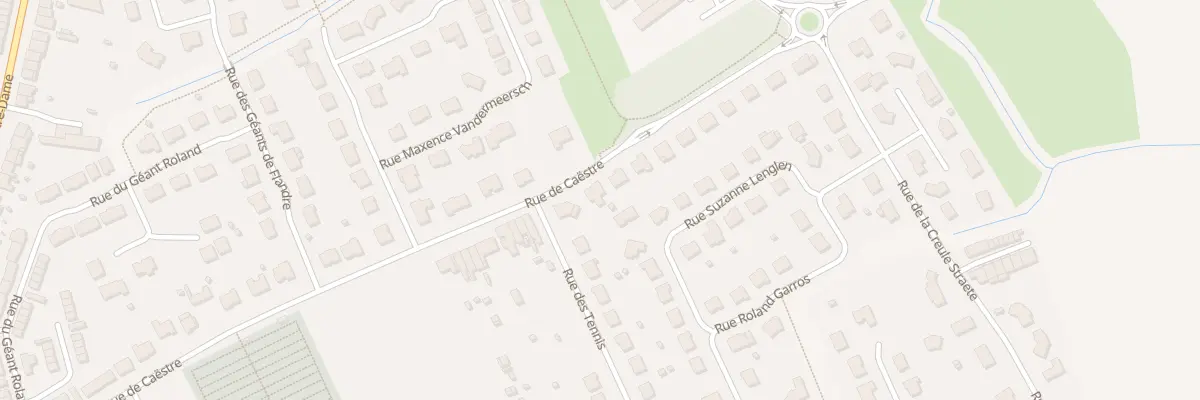 Plan du 156 Rue de Caestre à Hazebrouck