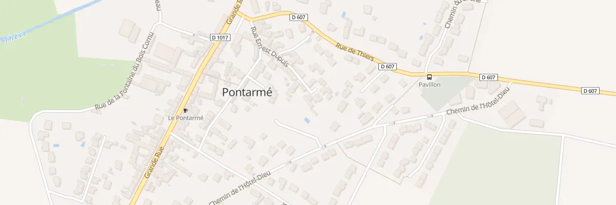 Plan du 20 Rue Ernest Dupuis à Pont-Sainte-Maxence