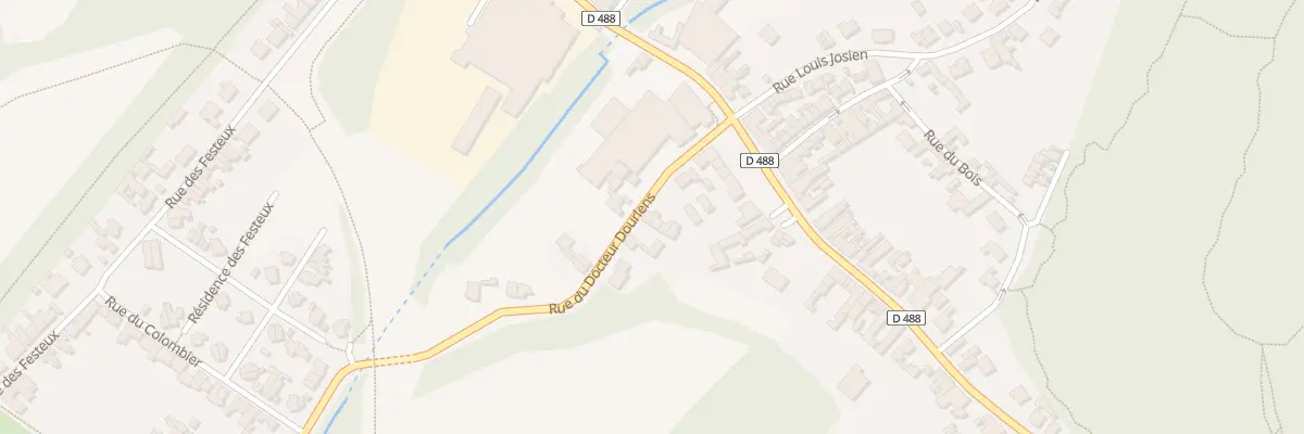Plan du 742E Rue du Docteur Dourlens à Bruay-la-Buissière