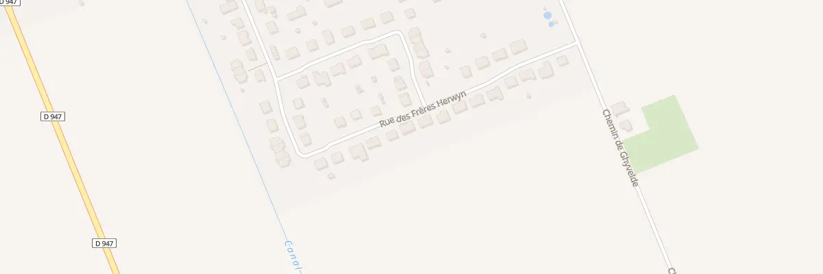 Plan du 60 Rue des Frères Herwyn à Ghyvelde