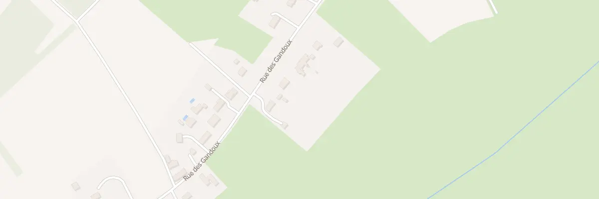 Plan du 80 Rue des Gandoux à Domérat