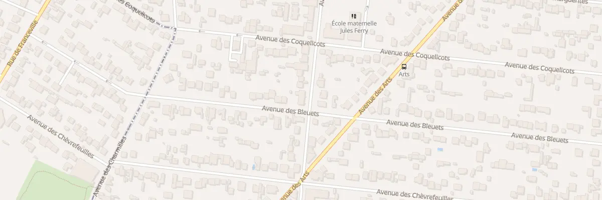 Plan du 204 Av Gabriel Péri à Montfermeil