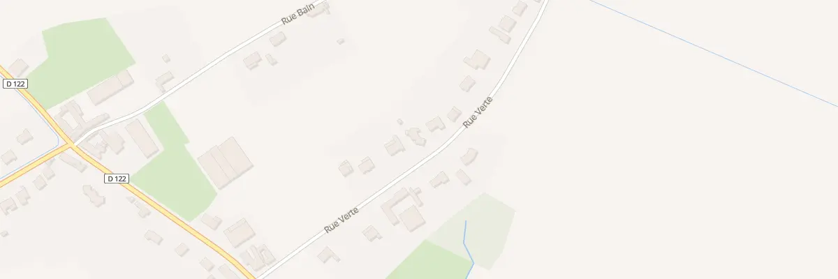 Plan du 279 Rue Verte à Haverskerque
