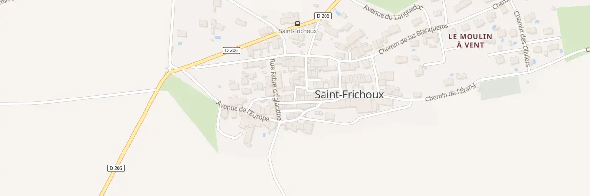 Plan du 1 Rue du Four à Saint-Frichoux